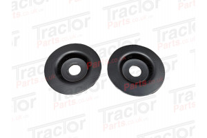 Two Large Steel Trim Washers For Dashboard Rubber Cladding On International 374 454 474 475 574 674 3118444R1