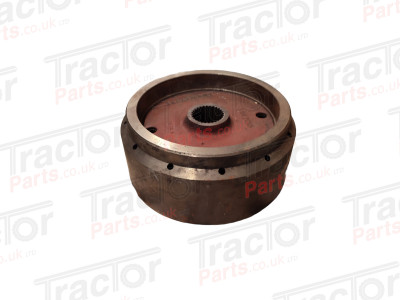 Brake Drum For Case International 1246 1255 1455 # With 30mm Wide Handbrake Shoes 30Kph Tractors # 3217703R1 F184108150130 Fendt # New Genuine Old Stock #