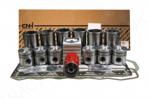 Engine Rebuild Kit for DT402 6 Cylinder Engine With Genuine Case Heavy Duty Head Gasket for Case International 1455XL 1455 1455XL Tractors GG-EK-9