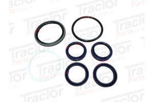 4WD MFD ZF Steering Ram Seal Kit For Side Drive Axle APL1351 APL3052 For International 385 485 585 685 785 885 985  # 4 Cylinder Only # 742970C93
