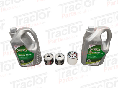 Engine Oil Fuel Filter And Oil Filter (Spin-On) Kit For Case David Brown # 3 and 4 Cylinder # 1190 1194 1290 1294 1390 1394 1490 1494