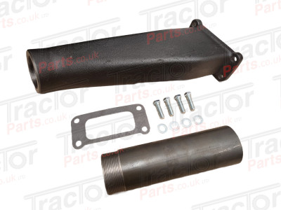 Exhaust Elbow Kit For Case IH # Non Turbo # 3210 3220 3230 4210 4220 4230 3136248R1 80547C1 136174A1 136174A2 136174A3