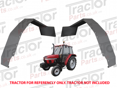 LP Cab Left and Right Hand Rear Fender Replacement Four Piece for Case International Tractors 3210 3220 3230 4210 4220 4230 4240 GG-FEK-LP