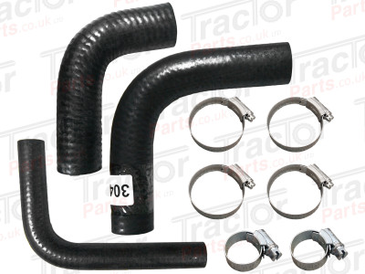 Radiator Hose Kit for International Harvester 276 414 434 B414 3434 BD144 BD154 Tractors Fitted With Thermostat Bypass Hose