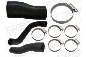 Radiator Hose Kit for International Harvester Tractors With Smaller Coolant Manifold Inlet 454 238 2400