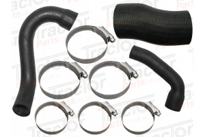 Radiator Hose Kit For Case International Harvester 584 684 784 884 585 685 785 885 595 695 795 895 Tractors Without Aircon (574 674 WITH LARGE COOLANT MANIFOLD ONLY)