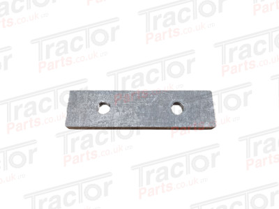 Hinge Threaded Plate # Oversize 60 x 16mm For Extra Strength When Roof Has Cracks Around the Hinge # For All Case International XL Cabs 3233671R1