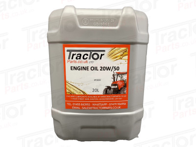 Classic 20W-50 Engine Oil 20L 20W/50 20W50 # Replacement Meets or Exceeds Specifications API CC/SE, CCMC D1, MIL-L-2104B, MIL-L-46152B #
