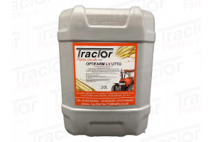 Universal Tractor Transmission Oil Optifarm LV UTTO 20L # Meets or Exceeds Specifications API GL-4 VOLVO WB 102 WB 101 JOHN DEERE J20D J20C J20B J20A MASSEY FERGUSON M1145 M1143 M114 M1135 CASE NEW HOLLAND MAT 3540 MAT 3526 MAT 3525 MAT 3505 MS 1206 #