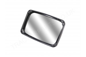 Universal Large Wide Angle Replacement Mirror Adjustable Ball Fitting with 10-20mm Tube Fixing 252mm Width x 168mm Height 
