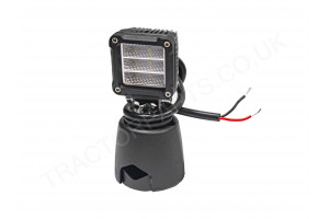 Pole Mounted Work Lamp Cube 9 LED MIRL-1 Fits on Mirror Poles