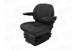 Seat Black Fabric Low Back Armrest CS85/C6 A Similar to Bostrom 303 US.203456 