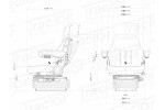 Seat Rancher Pro w/ Pneumatic Air Suspension 12V Adjustable Arm Rests 12V