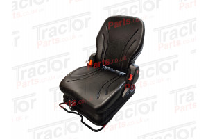 Forklift Digger Seat  SE-35 The United Seats MGV35 PVC # Suitable For Many Types Of Forklift Trucks And Construction Machines #