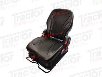 Forklift Digger Seat  SE-35 The United Seats MGV35 PVC # Suitable For Many Types Of Forklift Trucks And Construction Machines #