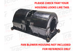 Heater Blower Fan Unit for Sekura Flat Deck and International Heated Roof Models 3125494R1 84 85 Series Case International,  JOHN DEERE OPU AL25954 AL30061 245MM Wide
