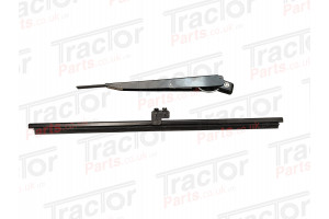 Wiper Arm And Blade Kit 6mm Plain Shaft Blade 400mm For Early International L Cabs 354 374 444 454 474 475 574 674 384 484 584 684 784 884 3113076R91 3113077R1