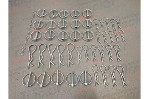 Assorted Lynch Pins R Pins Clip Kit Linch Pin lynchpin rings TP190 For Case International Massey Ferguson Ford New Holland