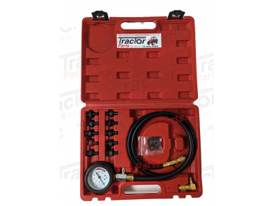Tractor Oil Pressure Gauge Test Kit 0-140 PSI 