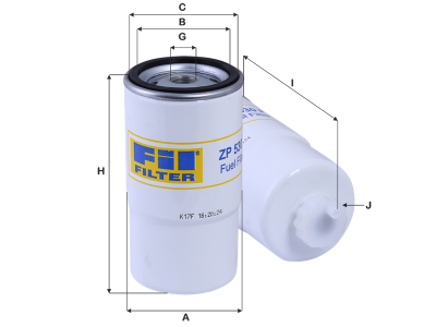 Fuel Filter For Single Filter System For Case International MX100 MX110 MX120 MX135 MX150 MX175 5130 FS1251