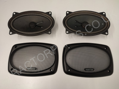 Radio Speaker Kit For All Case International XL Cabs / Maxxum 5100 Series Original Size Replacement 844XL 1255XL 1455XL 856XL 956XL 1056XL 955XL 1055XL 856XL 956XL 1056XL 126523A1
