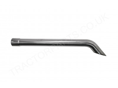 Maxxum Stainless Exhaust Pipe Stack Chrome Type Finish 5100 5120 5130 5140 5150 132223A1 242285A1 A189049 242284A1 For Case International