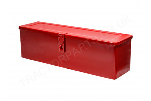 Replacement Tool Box Toolbox Kit Box Universal Red Painted Suitable for Case International Harvester David Brown Ford New Holland John Deere Massey Ferguson 1563-2