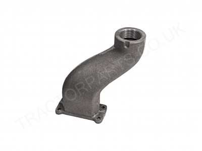Exhaust Elbow Vertical Type 218mm Long For Case International 3210 3220 3230 4210 4220 4230 182659A2