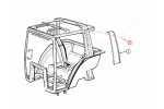 Blanking bung XL Cab Shroud Frame Plastic Plug for Case International Tractors 3233690R2 3233690R1 3233692R1 3200 4200 44 55 56 85 95 Series
