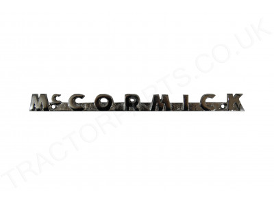Chrome Badge For International McCormick B250 B275 B414 704133R3