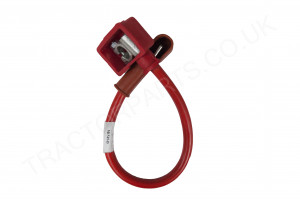 Tractor Battery Lead Cable Heavy Duty 450mm Positive Terminal 50mm² Replacement