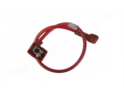 Tractor Battery Lead Cable Heavy Duty 900mm Positive Terminal 50mm² Replacement