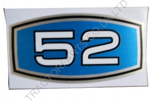 Decal 52 HP 74 Series 454 Reflective High Quality