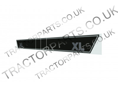 XL Duo Door Decals Sticker Set Black and Silver for Case International 95 Series XL Cabs 395 495 595 695 795 895 995 DEC-152