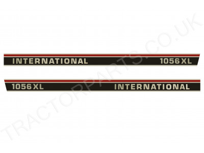1056XL Bonnet Decal Sticker Set - Top Quality Vinyl Decal Transfers