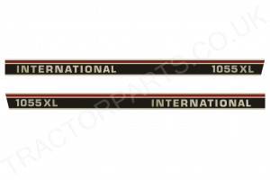 1055XL Bonnett Decal Sticker Set - Top Quality Vinyl Decal Transfers