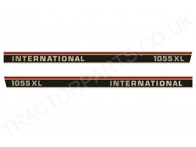1055XL Bonnet Decal Sticker Set - Top Quality Vinyl Decal Transfers