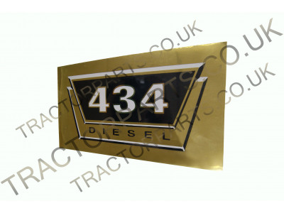434 Decal Sticker With Metallic Gold- Top Quality Thermal Printed Vinyl Decal Transfer For International McCormick