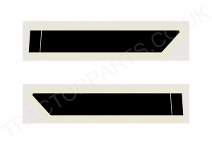 L Cab Door Decal Sticker Black and Cream 84 85 Series