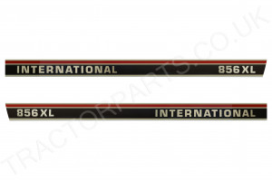 856XL Bonnet Decal Sticker Set - Top Quality Vinyl Decal Transfers