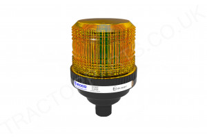 LED Amber Flashing Bronze Beacon Flexi Pole Mount 360 Flash 12-24V EB5012A ECCO Britax PMG