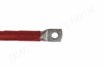 Tractor Battery Lead Cable Heavy Duty 1300mm Positive Terminal 50mm² Replacement