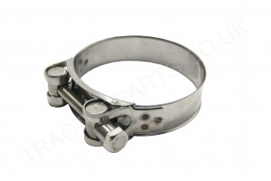 Stainless Steel Exhaust Clamp 80 - 85mm 5100 5120 5130 5140 5150 For Case International