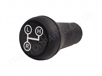 HLR Rubber Gear Knob High Low Reverse Short Version 85mm Non-Genuine GEK-216C1 1265216C1 3220 3230 4200 84 85 95 C Series For Case International