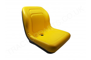 PVC Yellow Seat Pan One Piece Foam with Drainage and Multi Hole Universal Mounting Pattern Replacement