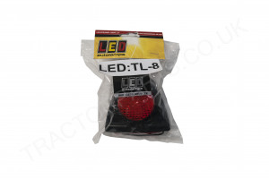 12V 24V Front and Rear Rubber Marker LED Waterproof IP67 ECE Approved 82mmx101mmx66mm