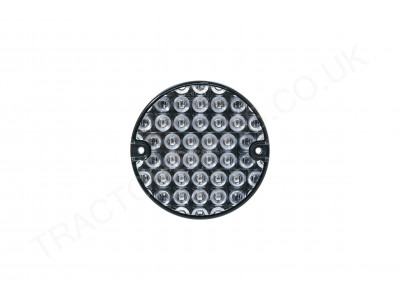 12V 24V Round Compact Combination Lamp LED Waterproof IP67 Low Profile ECE Approved 95mmx95mmx18mm