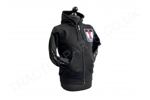 International Harvester IH Style Hooded Zip-Up Fleece With Pockets Medium Size TP-FL Medium M